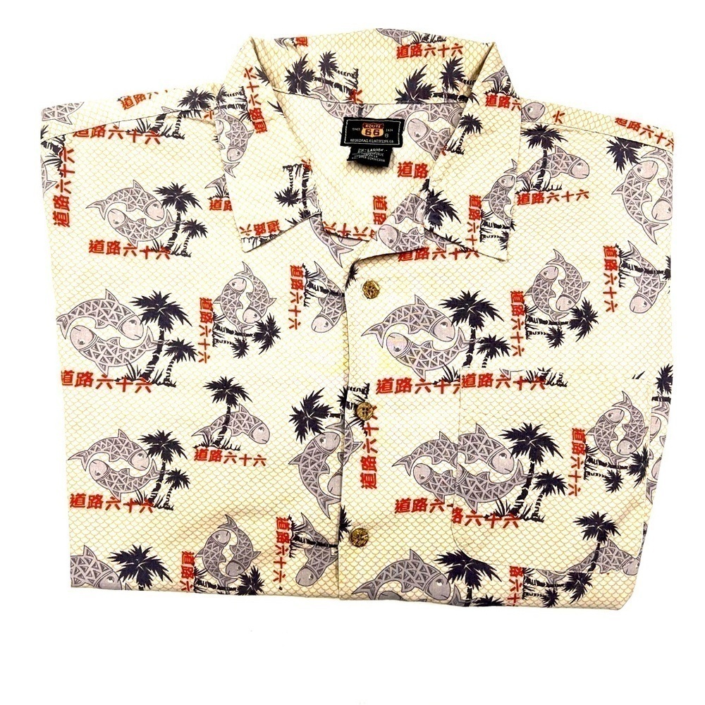 ROUTE 66 XXL MENS BUTTON DOWN Short Sleeve - Picture 1 of 5
